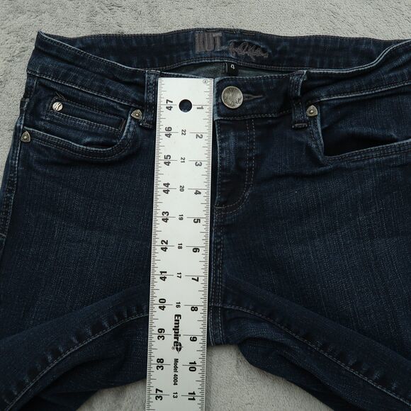 KUT from the Kloth Jeans Women's Size 4 Blue Low-Rise Skinny Denim 30" Inseam - Picture 8 of 16